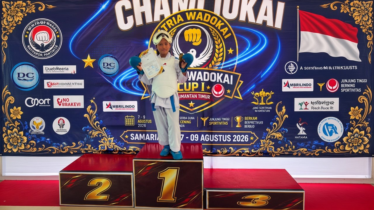Foto sampul Dua Siswa Sabet Juara Kejuaraan Karate Provinsi 2026